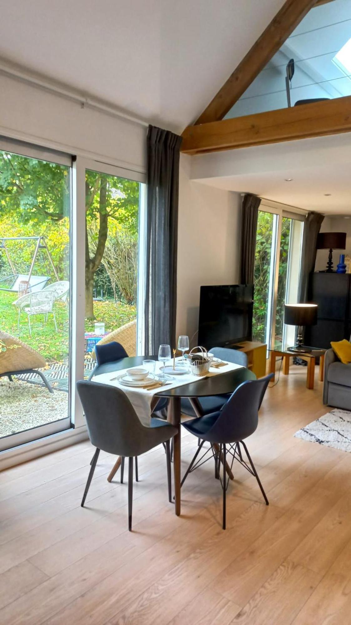 Duplex Le Colombier - Beautiful Charming Home Magny-le-Hongre Exteriör bild