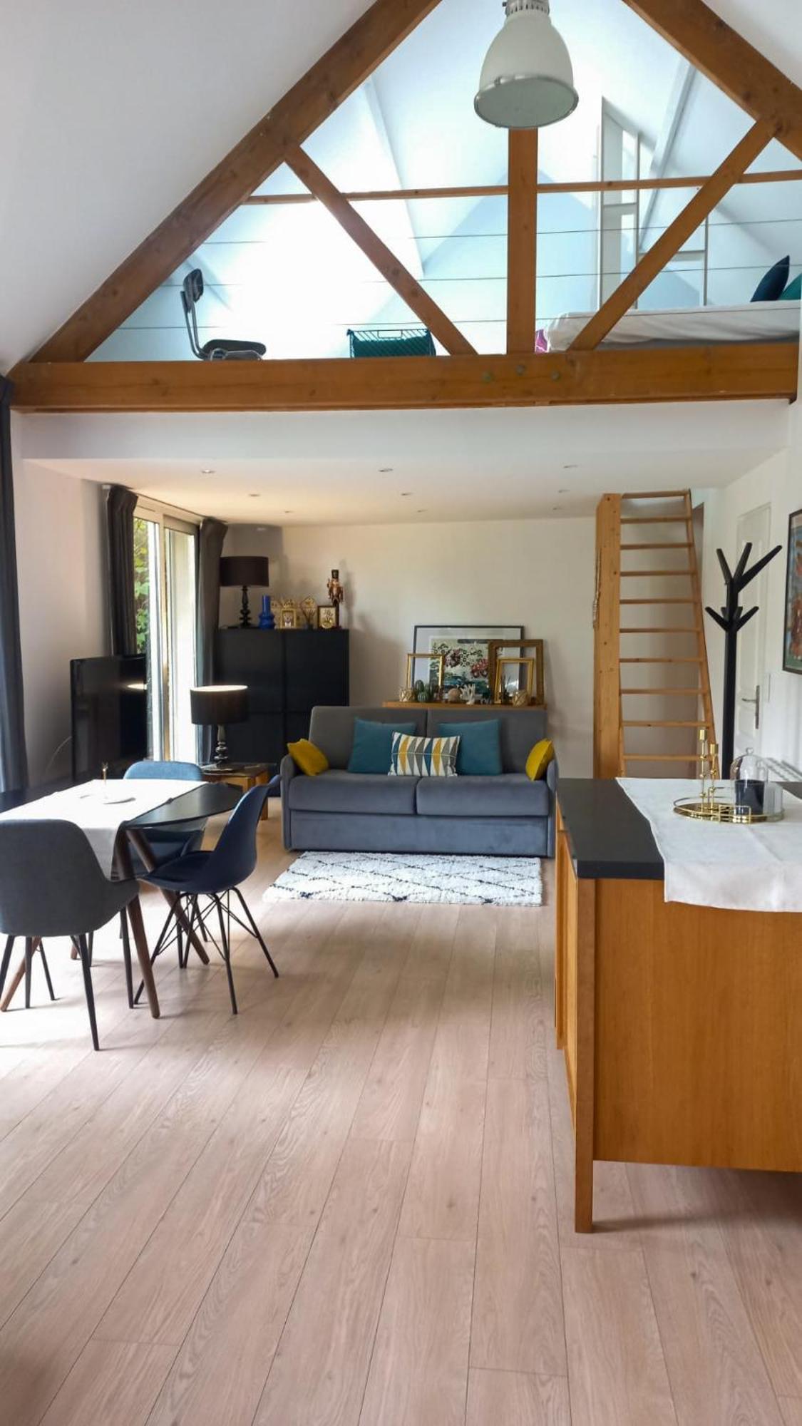 Duplex Le Colombier - Beautiful Charming Home Magny-le-Hongre Exteriör bild
